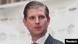 FILE - Eric Trump during the grand opening of the Trump International Hotel and Tower in Vancouver, British Columbia, Canada.