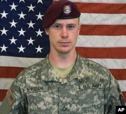 FILE - Sgt. Bowe Bergdahl in an undated image provided by the U.S. Army.