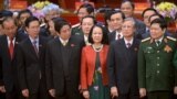 Bà Trương Thị Mai lúc mới vào Bộ Chính trị ở khóa 12. Bà là thành viên nữ duy nhất trong Bộ Chính trị khóa 13.