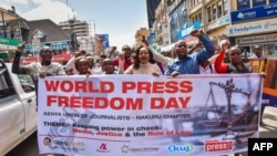 Intathelizindaba zeKenya Zinanza ilanga le World Press Freedom Day.