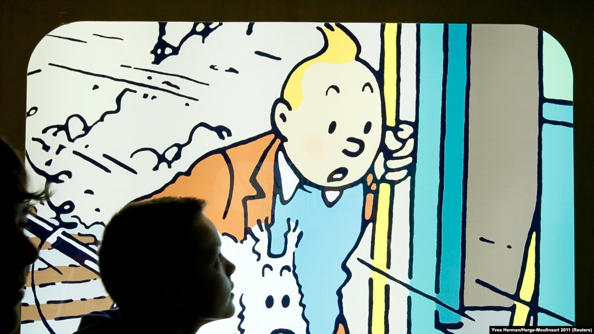 Dilelang Di Paris Gambar Tintin Dan Anjingnya Snowy Terjual