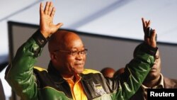 South Africa's President Jacob Zuma, December 16, 2012.