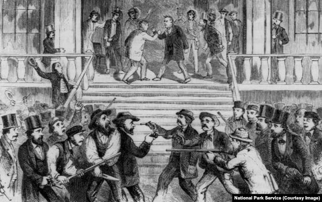 Violence between pro-slavery, free-state, and abolitionist groups continued for seven years before Kansas entered the Union as a free state in 1861. That time became known as "Bleeding Kansas."