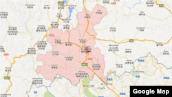 云南省红河哈尼族和彝族自治州地理位置