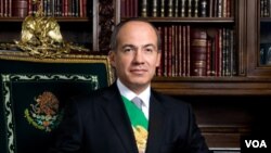 Presiden Meksiko Felipe Calderon