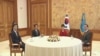 中日韓三年來首次舉行外長會談 