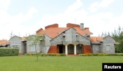 FILE- The home of Kenya's Deputy President William Ruto in Sugoi village near Eldoret, Kenya, Aug. 4, 2010.