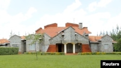 La maison du vice-président William Ruto à Sugoi après d'Eldoret, au Kenya,le 4 août 2010.