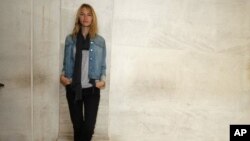 American model Sara Ziff poses for a photo in Paris. Ziff, who began her decade-long career at age 14, has created the Model Alliance, to improve the working conditions of models and convince the industry to take more care with its young. (File Photo - Se