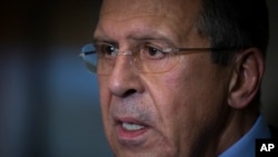 Russian Foreign Minister Sergei Lavrov says Moscow wants Syria to prepare for parliamentary and presidential elections, and he indicates his government will take firm action if necessary to move that process forward.