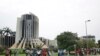 Gabon Officials Inspect Radio Building of Attempted Coup