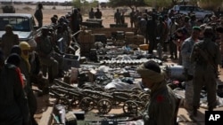 Des armes saisies au Mali