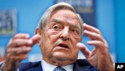 Le milliardaire américain George Soros a