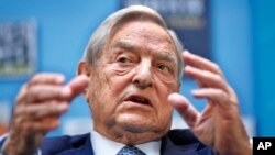 Le milliardaire américain George Soros a 