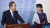 Bà Suu Kyi hoan nghênh Hoa Kỳ tháo bỏ trừng phạt Miến Điện
