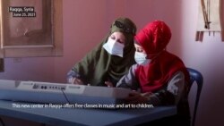 Music, Art Classes Replace IS Indoctrination in Syrian City