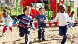 Children at a KaBOOM playground in Washington