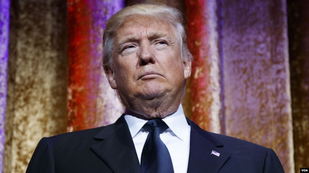 Tổng thống tân cử Donald Trump. 