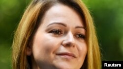 Yulia Skripal, qui a été empoisonnée à Salisbury avec son père, l’espion russe Sergei Skripal, à Londres, en Grande-Bretagne, le 23 mai 2018. 