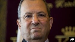 ທ່ານ Ehud Barak ລັດຖະມົນຕີກະຊວງປ້ອງກັນປະເທດອິສຣາແອລ