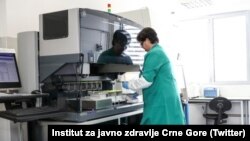 ARHIVA - Kovid laboratorija u Podgorici (Foto: Twitter/Institut za javno zdravlje Crne Gore)