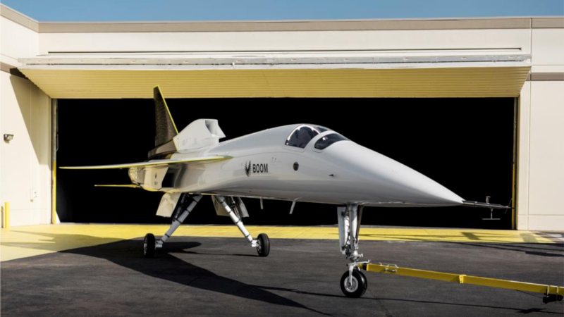 US Company Shows Off New Supersonic Test Aircraft