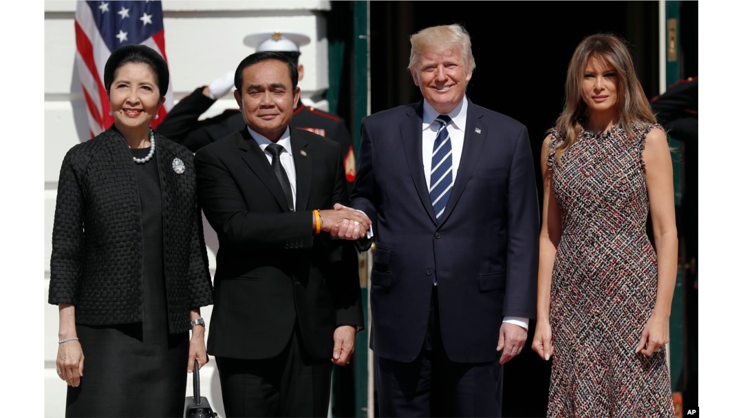 Trump Hosts Thai Military Coup Leader at White House