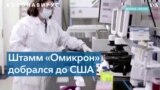 В США зафиксированы уже два случая заражения штаммом «Омикрон»