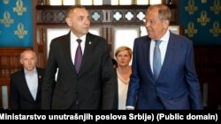 Aleksandar Vulin i Sergej Lavrov u Moskvi (Foto: Ministarstvo unutrašnjih poslova Srbije)