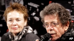 Lou Reed and Laurie Anderson in 2010.