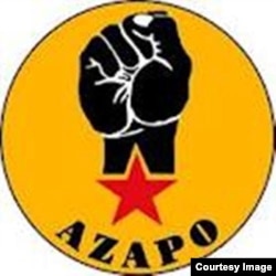 The official symbol of the Azania People's Organization. (Courtesy of AZAPO)