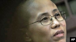 Liu Xia, wife of imprisoned Chinese dissident Liu Xiaobo, who on 8 Oct won the 2010 Nobel Peace Prize for advocating non-violence to demand fundamental human rights in his homeland (file photo).