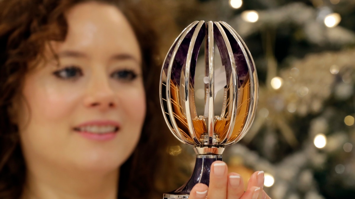 Huevos de Fabergé en San Valentín