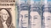 ARCHIVO: Billetes de libras esterlinas y dólar se observan en esta ilustración
