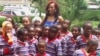 Meron Wudneh worked with boys and girls in Addis Ababa at the Mary Joy Foundation (Courtesy Mary Joy Foundation)