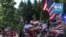 Rassemblement pro-Trump dans l'Oregon