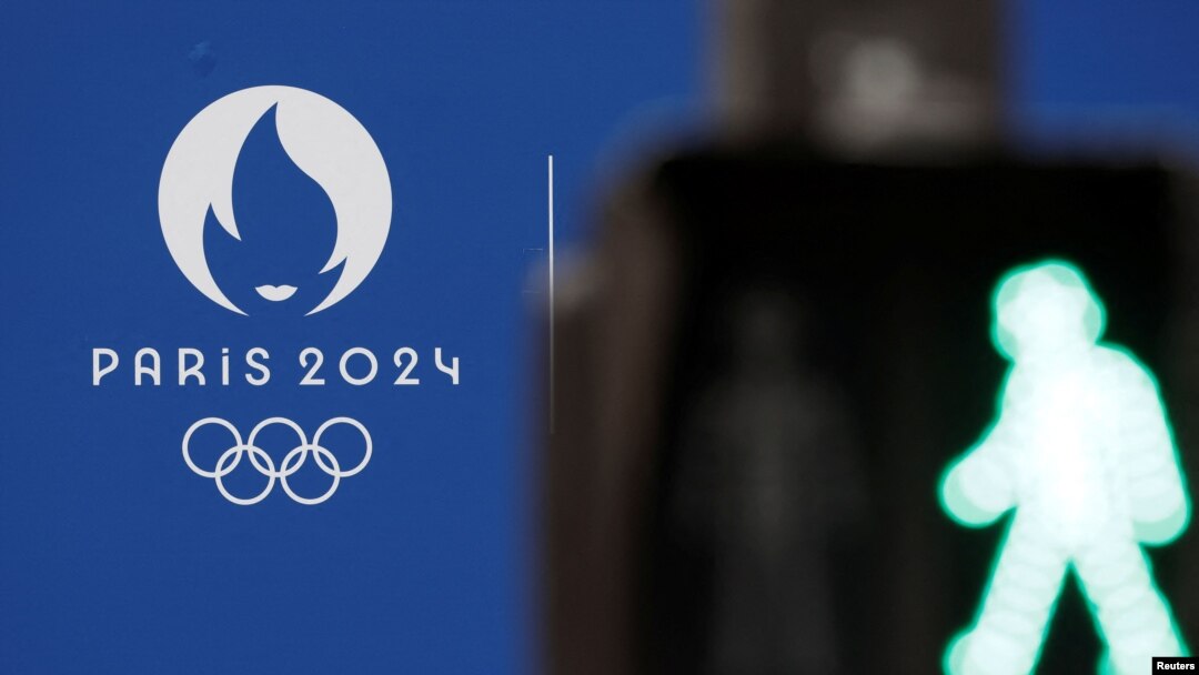 Logo ljetnjih Olimpijskih igara u Parizu (Foto: REUTERS/Benoit Tessier)