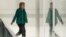 FILE - German Chancellor Angela Merkel walks through a corridor of the Reichstag building during a Christian Union parties faction meeting in Berlin, Sept. 25, 2018.