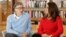 Microsoft co-founder Bill Gates and his wife Melinda take part in an interview with The Associated Press in Kirkland, Wash., Feb. 1, 2018.