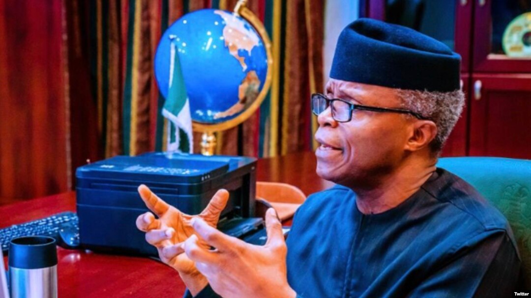 Mataimakin Shugaban Najeriya, Farfesa Yemi Osinbajo (Twitter/ Yemi Osinbajo)