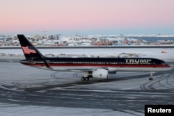 FILE: Donald Trump Jr. mengunjungi Nuuk, Greenland, Selasa, 7 Januari 2025. (Emil Stach/Ritzau Scanpix/via REUTERS)