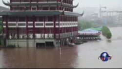 长江中下游洪水肆虐