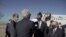 Israeli National Security Adviser Meir Ben-Shabbat and U.S. White House Senior Adviser Jared Kushner arrive in Rabat, Morocco, Dec. 22, 2020. (U.S. Embassy in Morocco/Handout via Reuters)