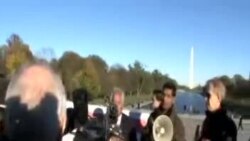 US Muslims' gathering at Lincoln Memorial against terrorism