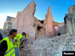 Daños en la histórica ciudad de Marrakech, tras un poderoso terremoto en Marruecos, el 9 de septiembre de 2023. REUTERS/Abdelhak Balhaki I