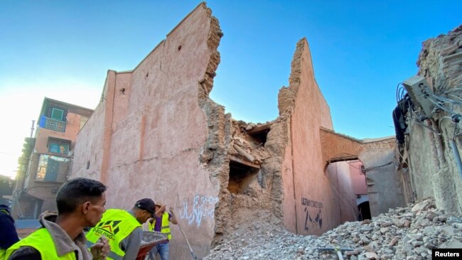 Deprem Marakeş kentinde de önemli hasara neden oldu