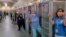 FILE - Employees and volunteers could be seen cheering and clapping at the sight of the empty kennel at Friends of Palm Beach County Animal Care and Control in West Palm Beach, Florida. (Photo credit - Palm Beach County Animal Care and Control)