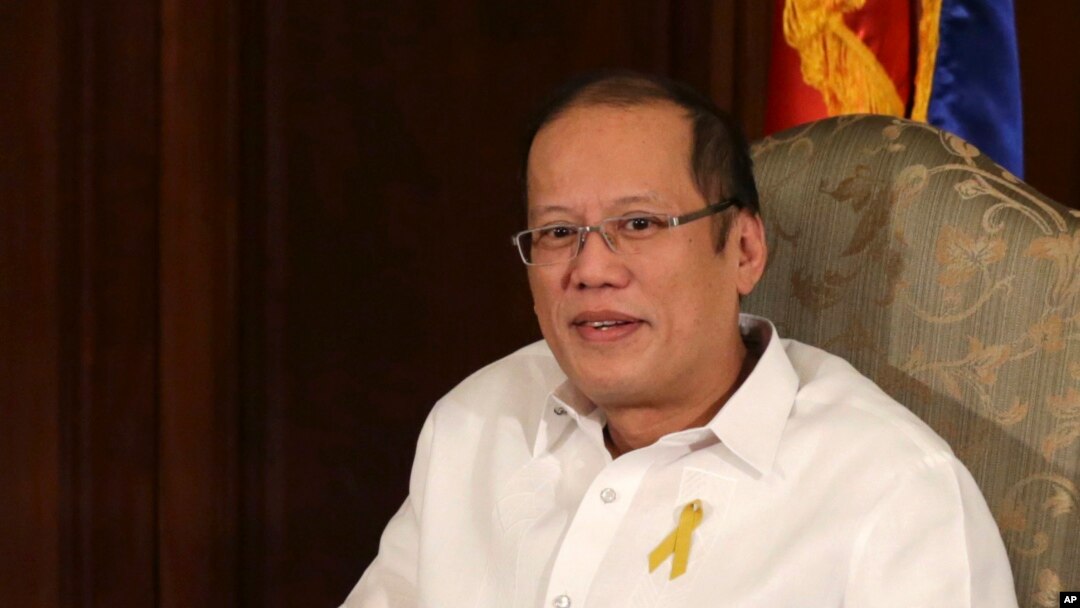 Presiden Filipina Benigno S. Aquino III di Istana Malacanang, Manila (24/1).