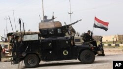 Militer Irak siaga di Tikrit, utara Baghdad (foto: dok).