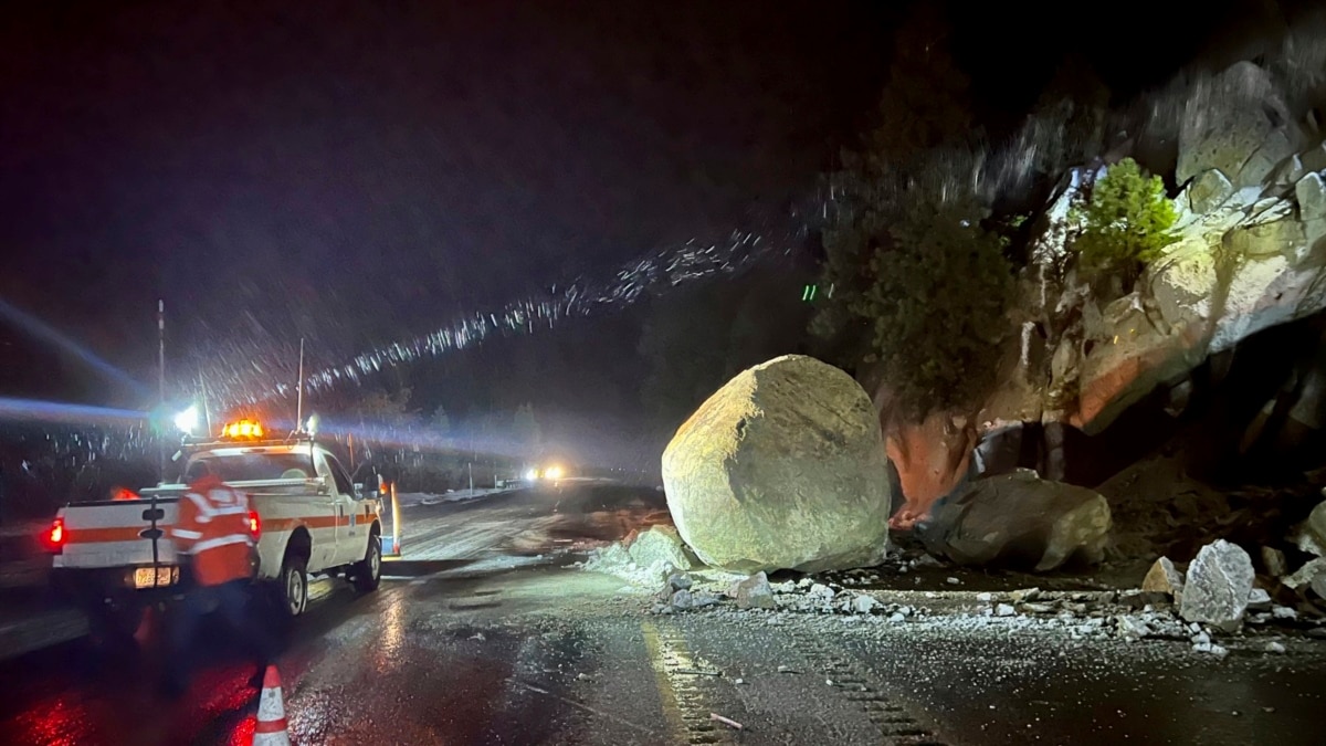 Evacuation notices during flooding after storm in California